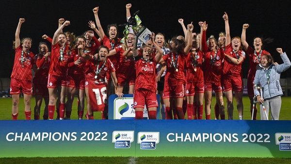 Shelbourne are the current Women's National League champions