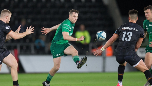 Jack Carty is back training with Connacht