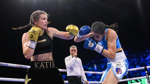 Katie Taylor was in dominant form against Karen Elizabeth Carabajal