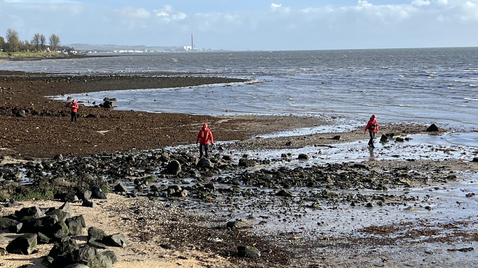 Emergency services searching Belfast Lough