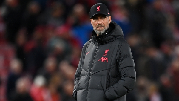 Jurgen Klopp's side are struggling this season after contending for four trophies in 2021/22