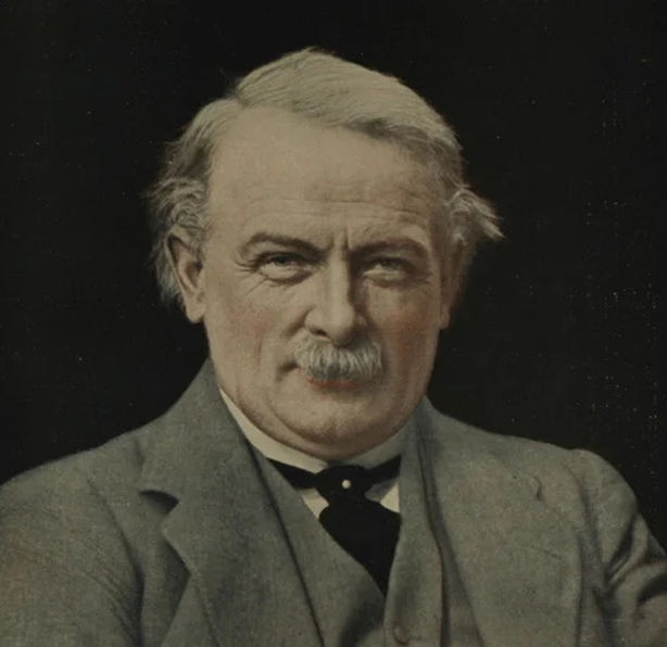 Portrait of Lloyd George ex premier and leader of the National Liberals Photo: Illustrated London News, 4 November 1922