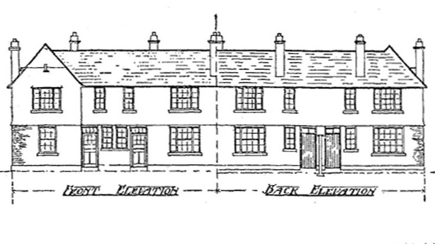 Plans for a proposed housing development in Cork in 1922 Photo: Cork Examiner, 30 May 1922