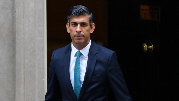 British Prime Minister Rishi Sunak addressed the Confederation of British Industry at its annual gathering in Birmingham today