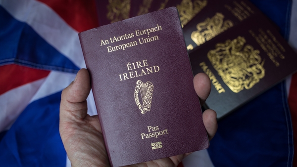 Irish is the fifth most common non-UK passport in the country (file image)