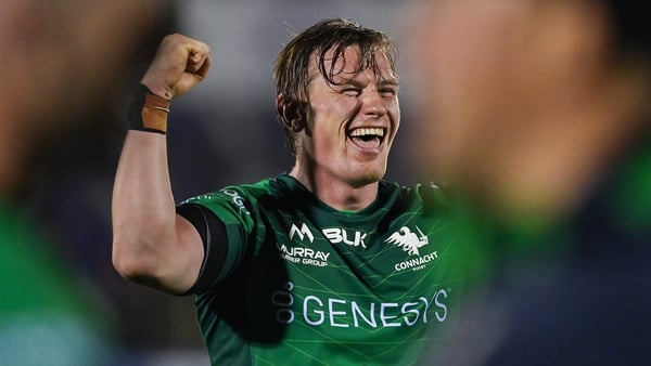 Thornbury captained Connacht for the first time this season