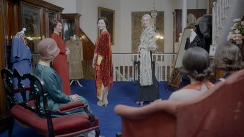 A reconstruction of a 1920s fashion show, as seen in Beyond the Bullets