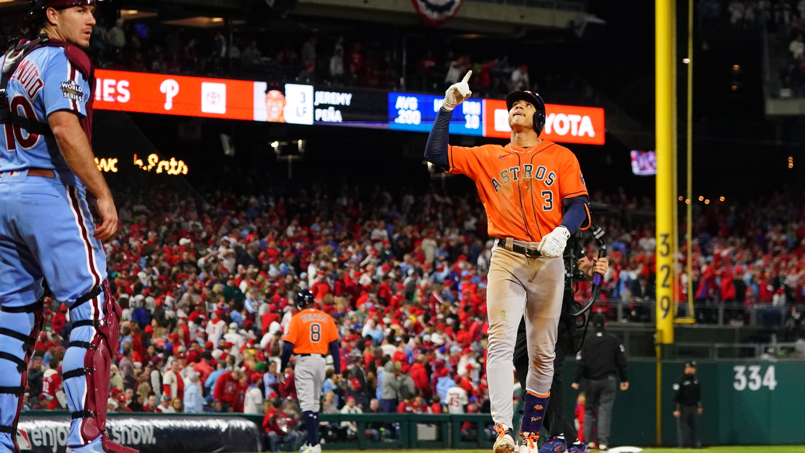 Houston Astros close in on second World Series with road win in  Philadelphia
