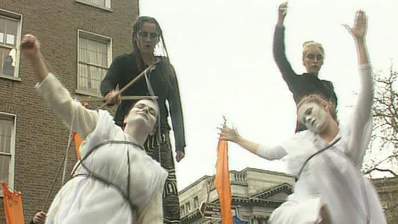 Demonstration for International Day of Elimination of Violence Against Women, Dublin (1997)