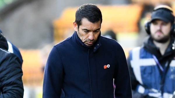 Van Bronckhorst's time at Ibrox has come to an end