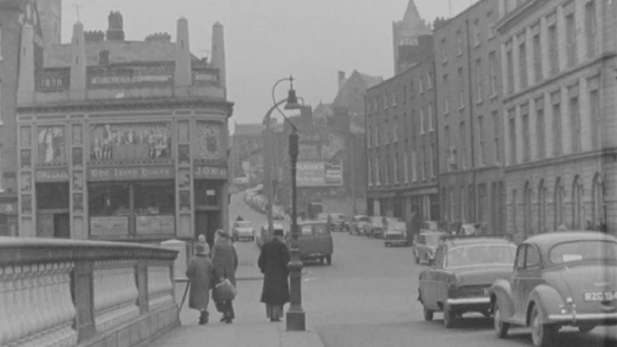 O'Donovan Ross Bridge at Wood Quay in Dublin (1962)