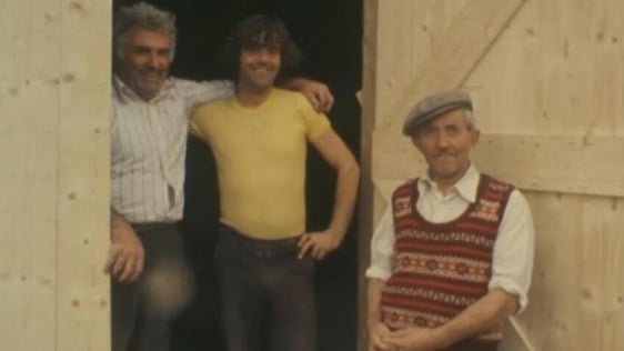 Builders in Kenagh, County Longford (1977)