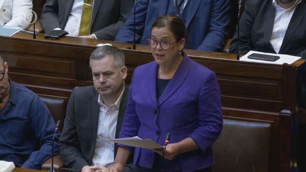 Mary Lou McDonald said Darragh O'Brien's claims were out of touch