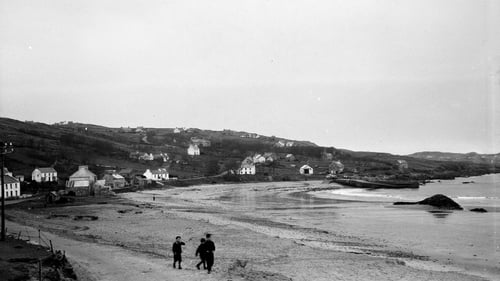 'There is probably not a household in the island that does not mourn the loss of a relative'. Arranmore Island, off the coast of Donegal. Photo: Leo Corduff/© National Folklore Collection UCD