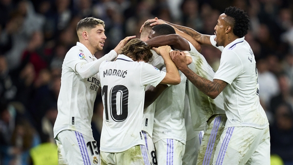 Real Madrid dug out the win