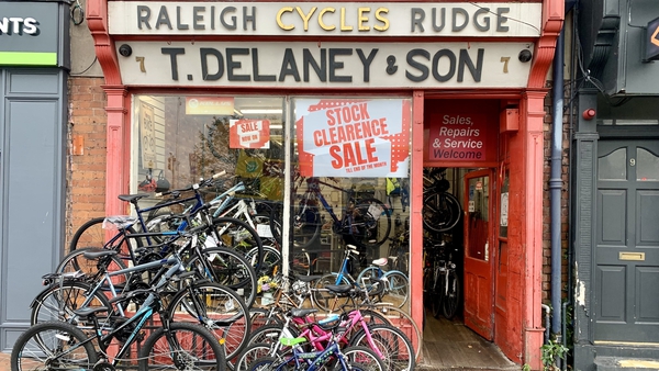 Delaney's shop has been at the Harold's Cross bridge junction on the southside of the city since 1917
