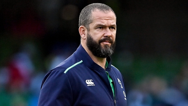 Andy Farrell was unhappy with Ireland's start