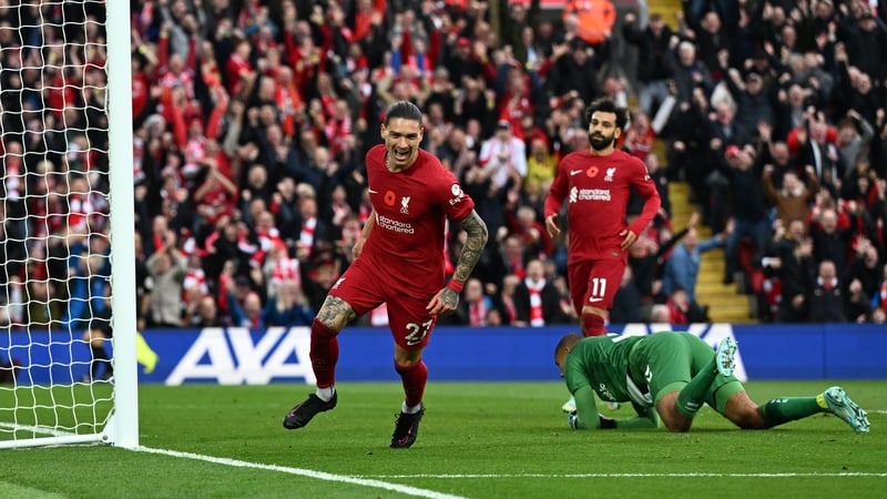 Nunez Double Helps Liverpool Sink Saints