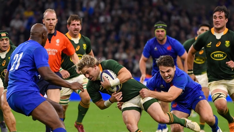 France make it 12 straight wins as Springboks edged out