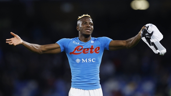 Victor Osimhen starred in Napoli's march to the title last season