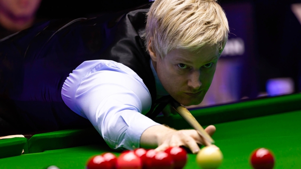 Neil Robertson was hoping to add to the titles won in 2013, 2015 and 2020