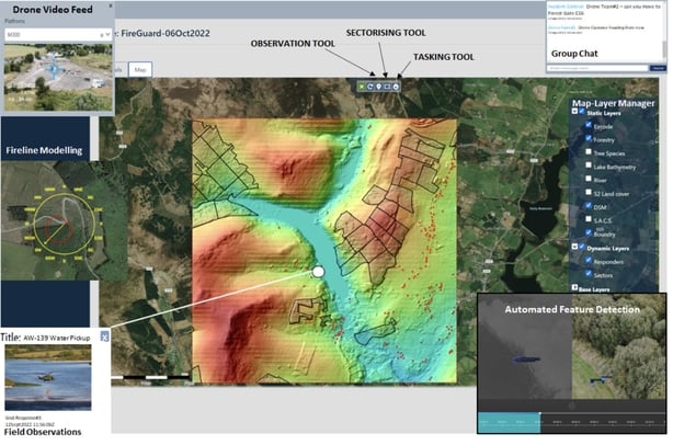 How data can be used to help fight wildfires in real-time