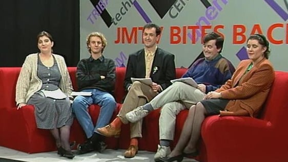 Jo Maxi Election Special : Catherine Flanagan (Democratic Left), Seán Ó Síocháin (Progressive Democrats), Gerry Curran (Labour), Colm Brophy (Fine Gael), Catriona Craddock (Fianna Fáil) (1992)