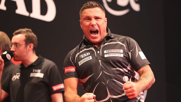 Gerwyn Price marched on