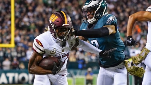 Washington end Philadelphia's pursuit of perfect season