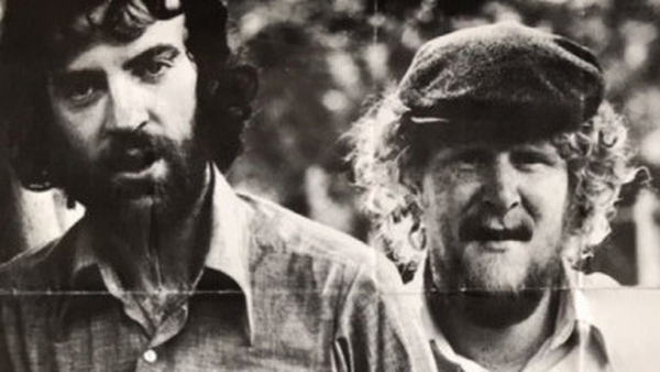 Micheal O Domhnaill and Mick Hanly, pictured during the 'Celtic Folkweave' era