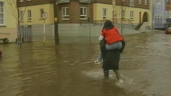 Flooding in Cork city (2002)