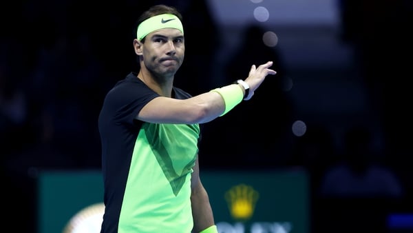 Rafael Nadal failed to capitalise on any of the five break-point opportunities he created on his opponent's serve