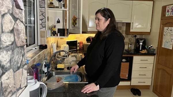 Caroline Rice in her Co Fermanagh home said she has had to borrow money to cover costs