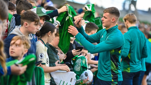 Will the bumper home crowd get a look at Evan Ferguson making his Ireland debut?