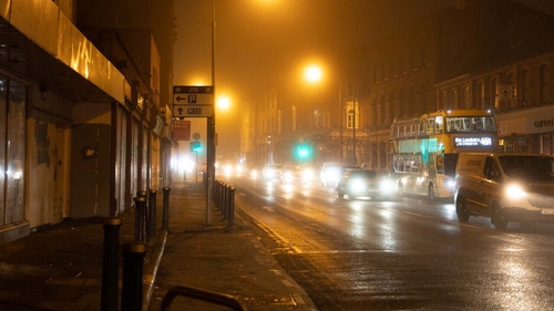 People were warned that some areas of dense fog may cause difficult travel conditions (Pic: RollingNews.ie)