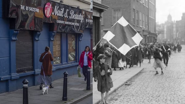 The junction of what is now Parnell Street and Cumberland Street