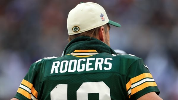 Green Bay Packers' Aaron Rodgers