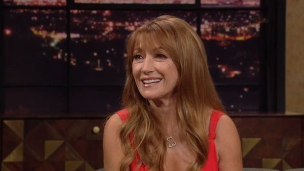 Jane Seymour on The Late Late Show