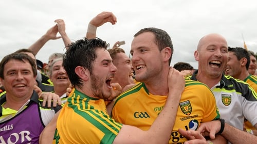 Ryan McHugh (L) and Michael Murphy enjoyed great success together with Donegal