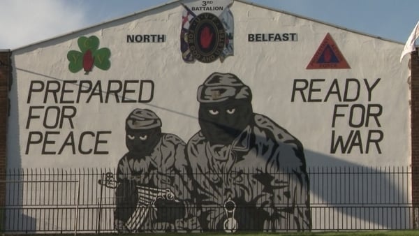 The report authors also noted the first reduction in the threat assessment in Northern Ireland in 12 years, which it said was another step forward (File image)