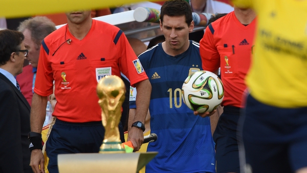 The World Cup trophy has eluded Lionel Messi to date