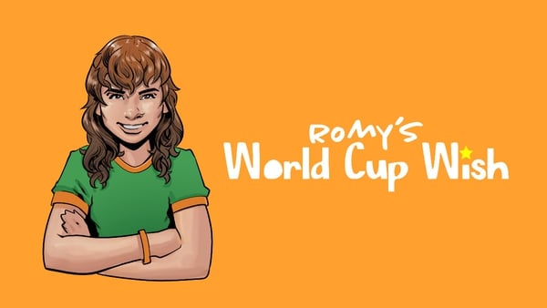 Listen to Romy's World Cup Wish on RTÉjr Radio, or wherever you get your podcasts from Monday 21 November