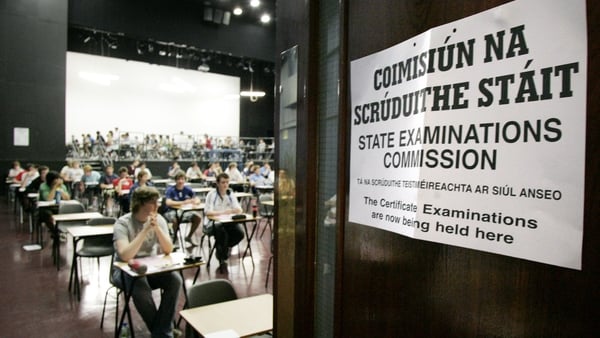 More than 63,000 candidates have registered for the Leaving Certificate exams, while more than 71,000 are expected to sit Junior Cycle papers (file image)