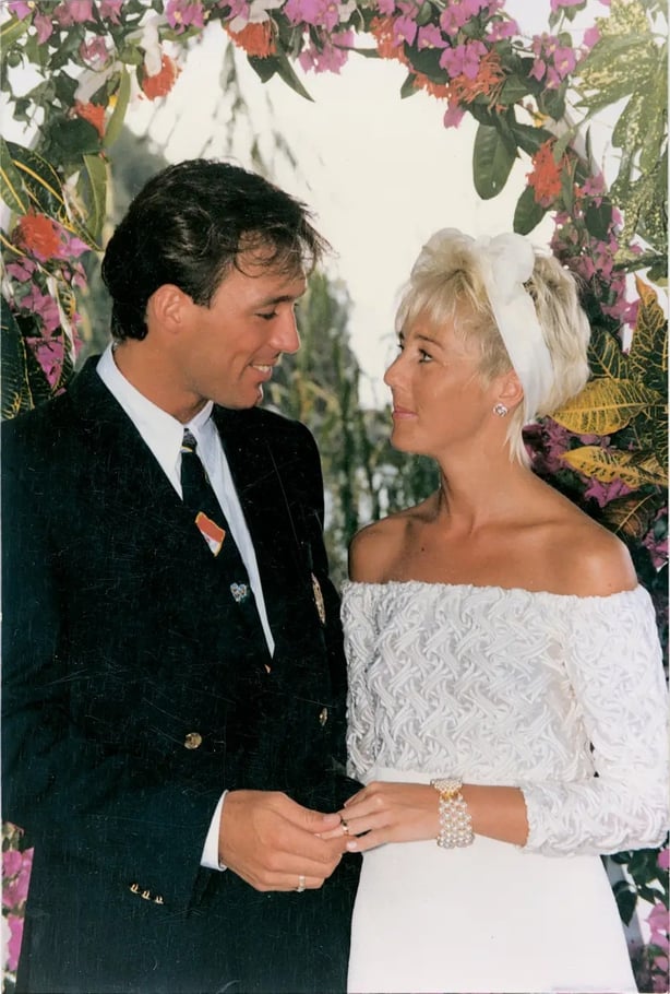 Kemp and Holliman married in St Lucia (Martin Kemp/PA)
