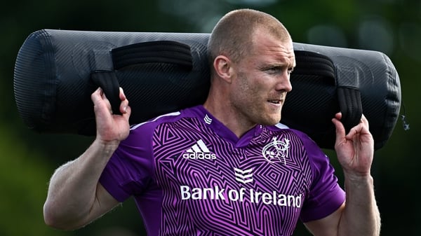 Keith Earls hasn't played since suffering a hamstring injury in round two