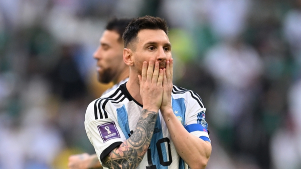 Lionel Messi scored for Argentina but disappointed in the game