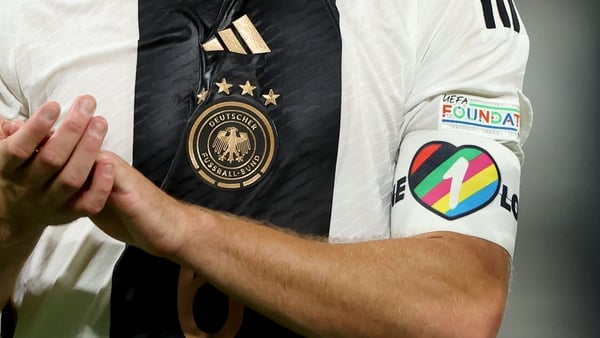 Germany were planning to wear the armband at the World Cup