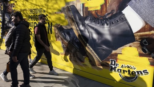Dr Martens said its revenue in the six months ended on September 30 rose 13% to £418.6m