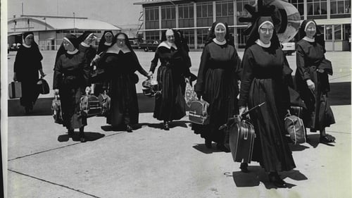 A party of Irish nuns going back to Ireland in 1967 for the first time since they arrived in Australia in the 1920s. Photo: Peter John Moxham/Fairfax Media via Getty Images