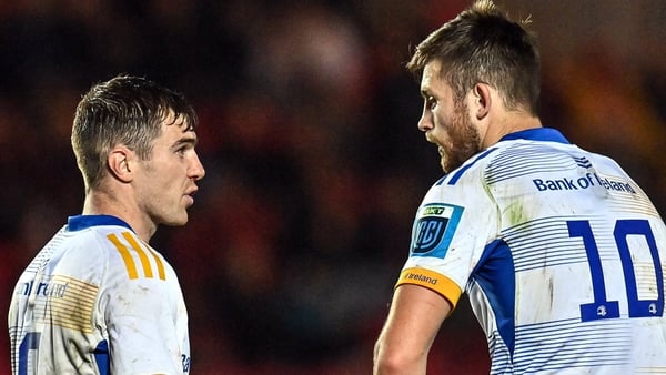 Luke McGrath and Ross Byrne resume their half-back partnership against Glasgow